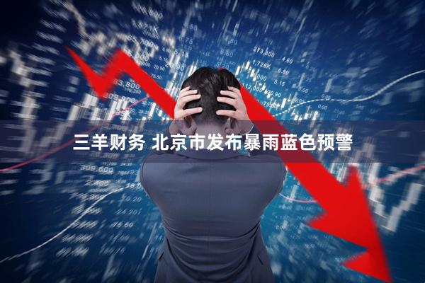 三羊财务 北京市发布暴雨蓝色预警